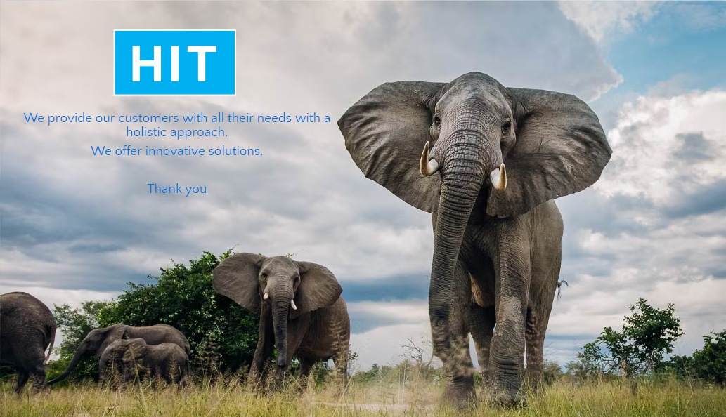 News banner highlighting global trade and logistics